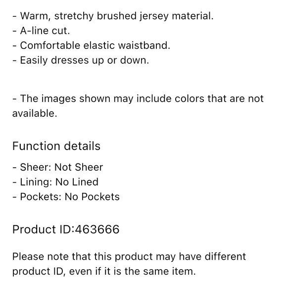 🆕 Uniqlo Women Brushed Jersey Flare Skirt - Picture 5 of 7